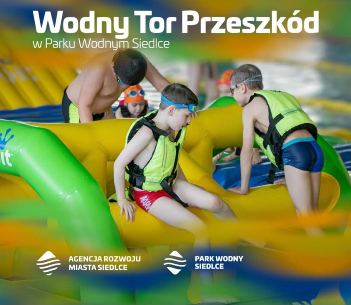 Wodny Tor Przeszkód w Parku Wodnym Siedlce