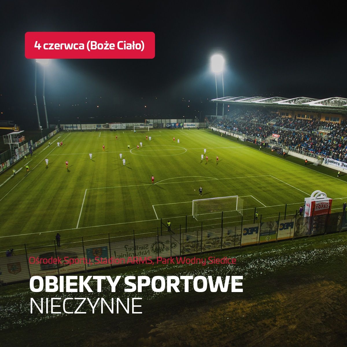 Boże Ciało - obiekty nieczynne
